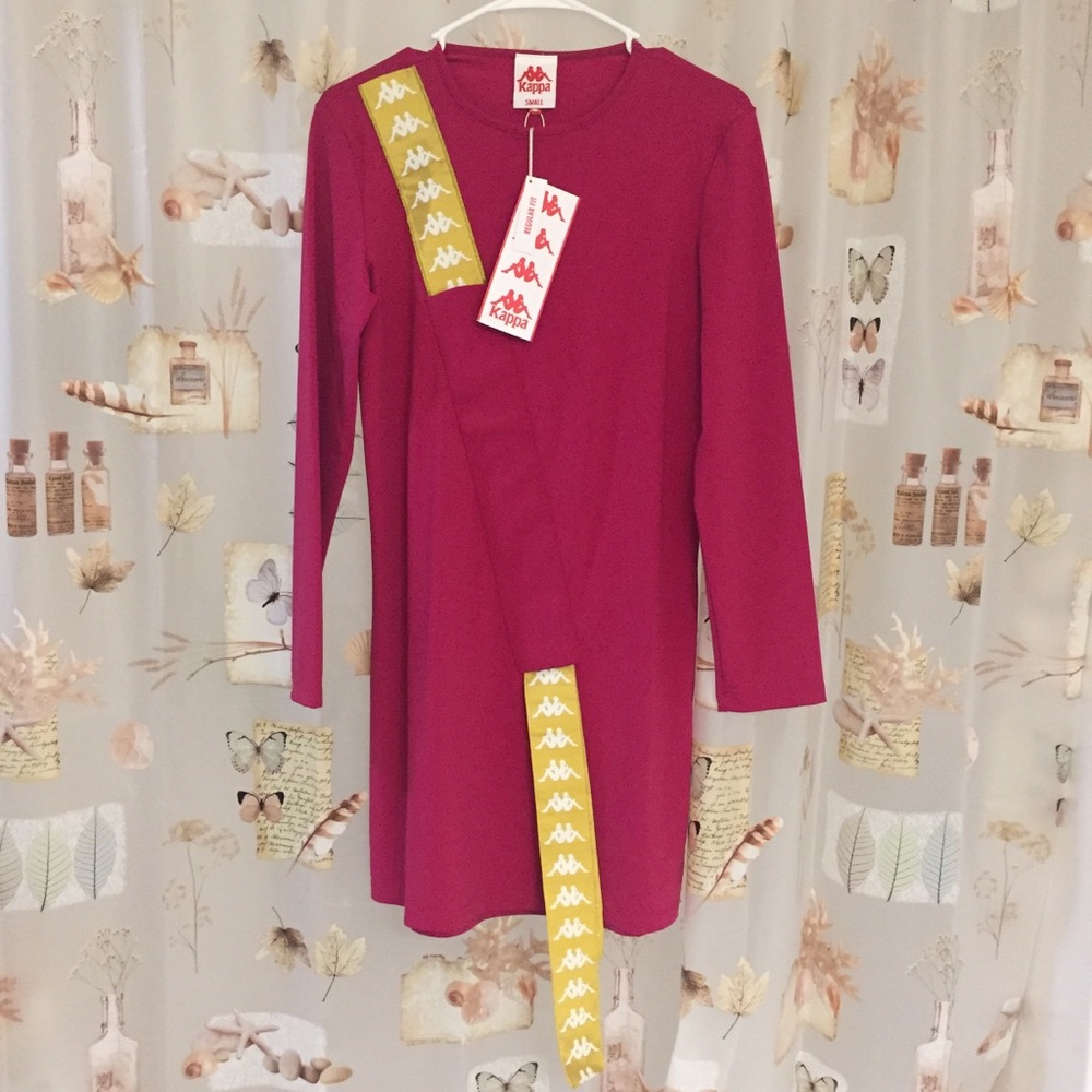 Kappa 222 Banda Aokoro Active Logo Tape Dress